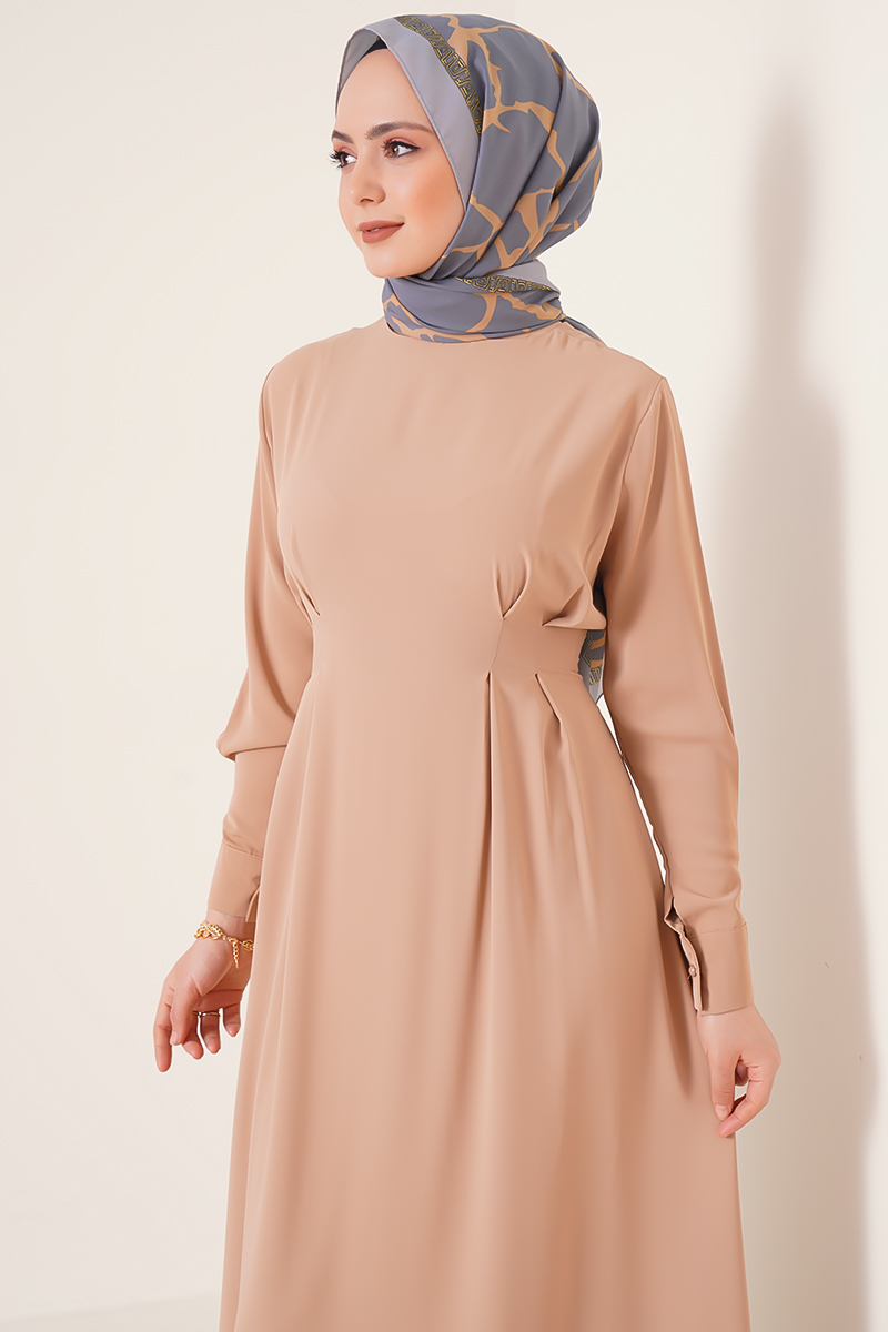 Beli Pensli Latte Elbise AY3662