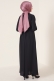 Beli Pensli Siyah Elbise AY3662