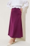 Beli Lastikli Saten Etek Mor AY3952