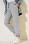 Üç İplik Jogger Pantolon Gri AY3958