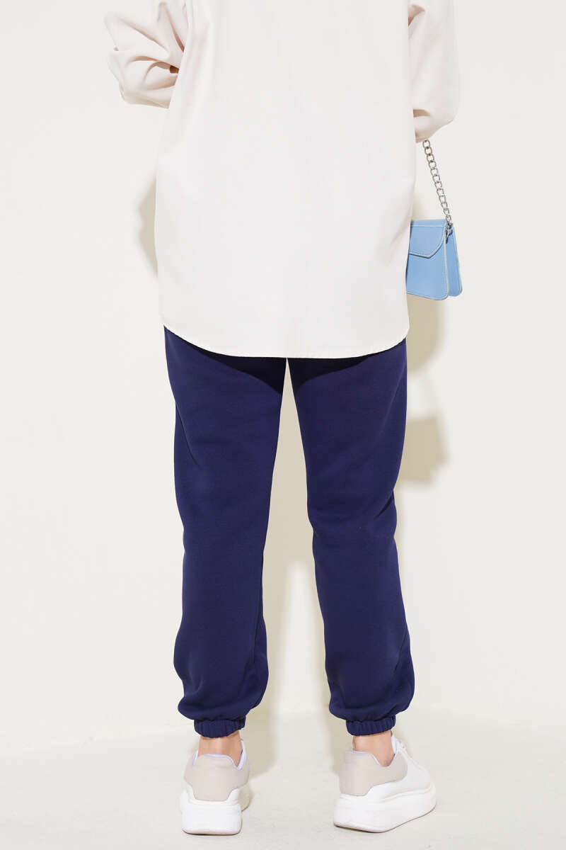 	 Üç İplik Jogger Pantolon Lacivert AY3958