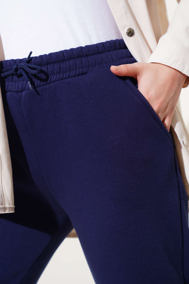 	 Üç İplik Jogger Pantolon Lacivert AY3958