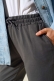 Bel Ve Bilek Lastikli Jogger Pantolon Füme AY3966
