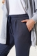 Beli Lastikli Duble Paça Pantolon Füme AY3998