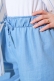Bel Lastikli Bol Paça Kot Pantolon Kot Mavisi AY4568