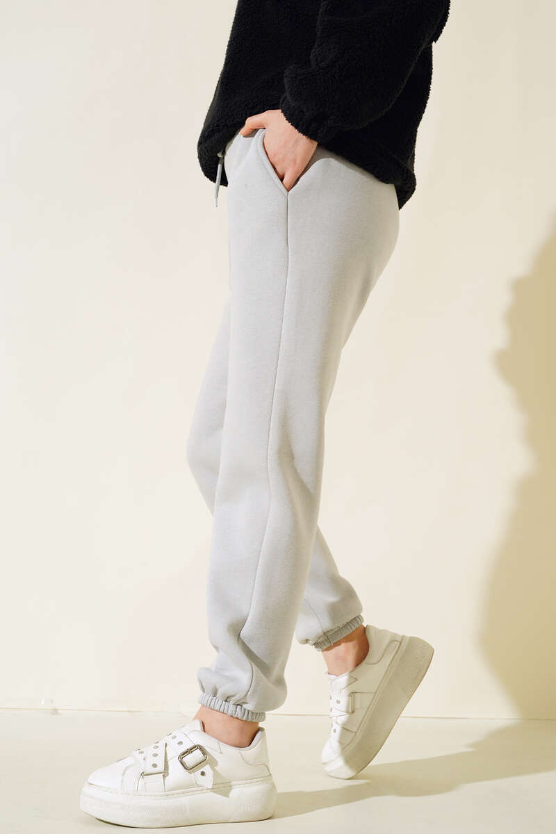 Üç İplik Jogger Pantolon Kayrak Grisi AY3958