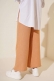 Bol Paça Keten Pantolon Camel AY4814