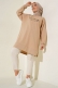 Somethings Baskılı Tunik Camel AY4818