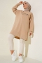 Somethings Baskılı Tunik Camel AY4818