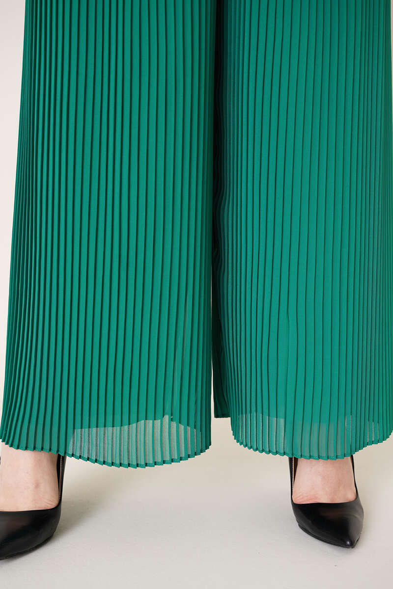 Piliseli Şifon Pantolon Benetton AY4812