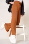 Bel Lastikli Fitilli Pantolon Latte AY4922