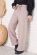 Bel Bağcıklı Bol Paça Taş Pantolon AY4982