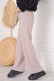 Bel Bağcıklı Bol Paça Taş Pantolon AY4982