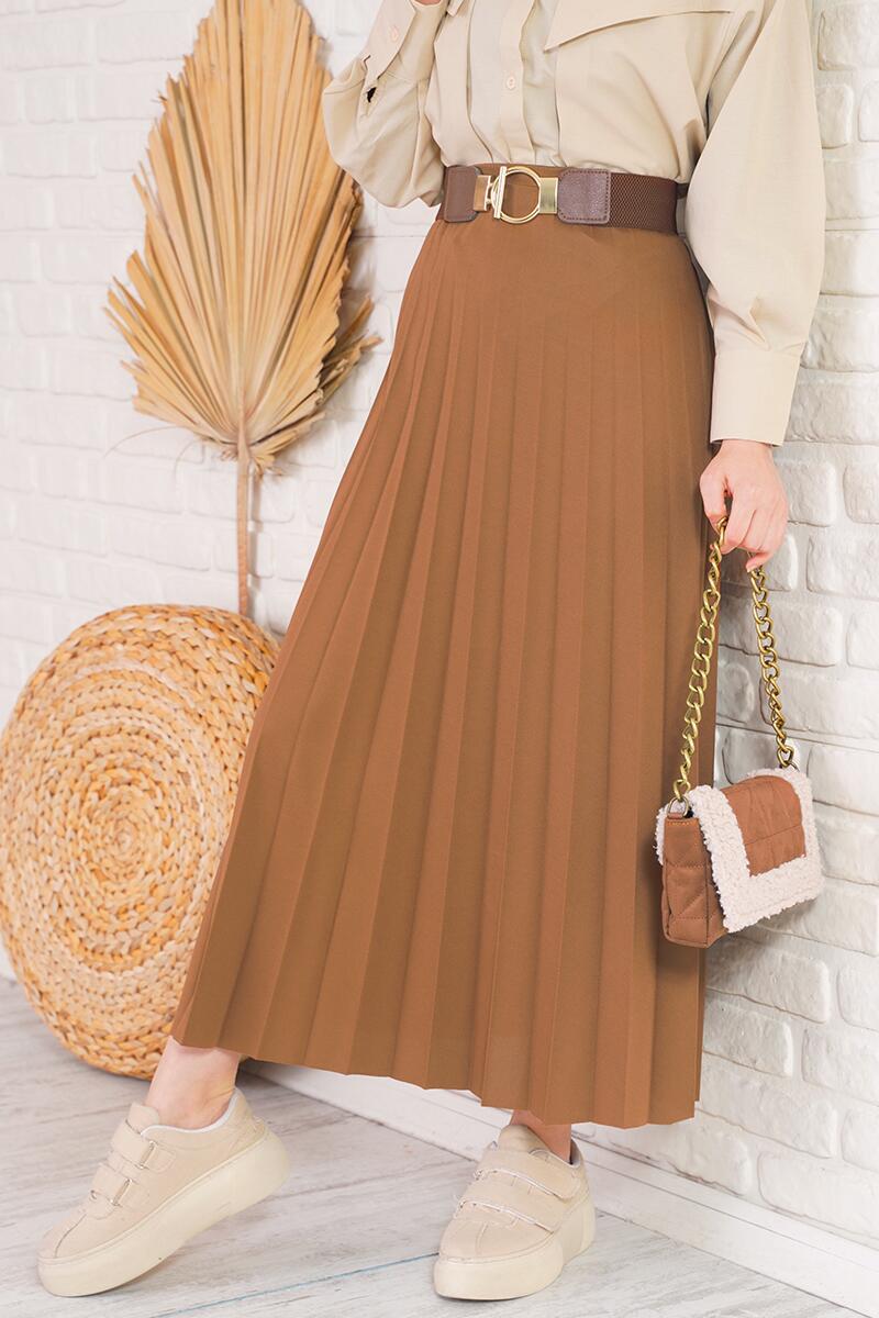Pilise Detaylı Taba Etek AY4938