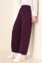 Beli Ipli Ayrobin Mürdüm Pantolon AY5022