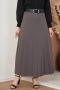 Pilise Detaylı Füme Etek AY4938