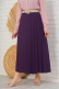 Pilise Detaylı Mor Etek AY4938