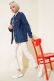 Boyfriend Kot Ceket Lacivert AY5108