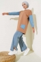 Kot Garnili İncili Tunik Camel AY7246