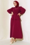 Ayrobin Etekli İkili Takım Bordo AY7344