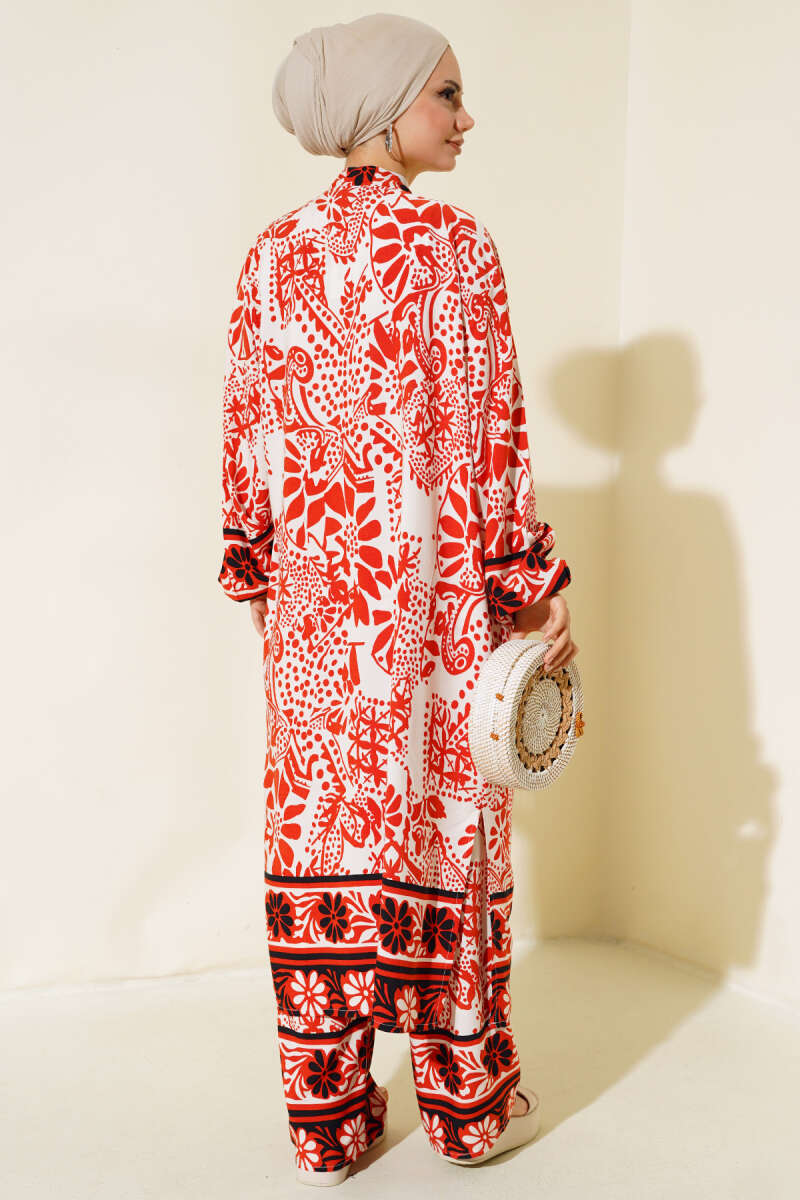 Salaş Kimono Takım Kiremit AY7454