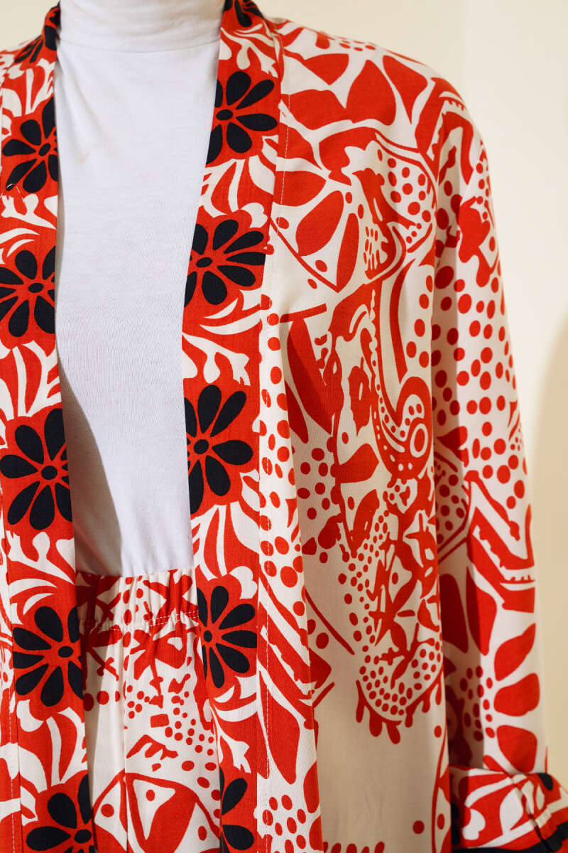 Salaş Kimono Takım Kiremit AY7454