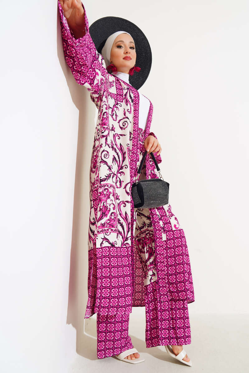 Salaş Kimono Takım Fuşya AY7454
