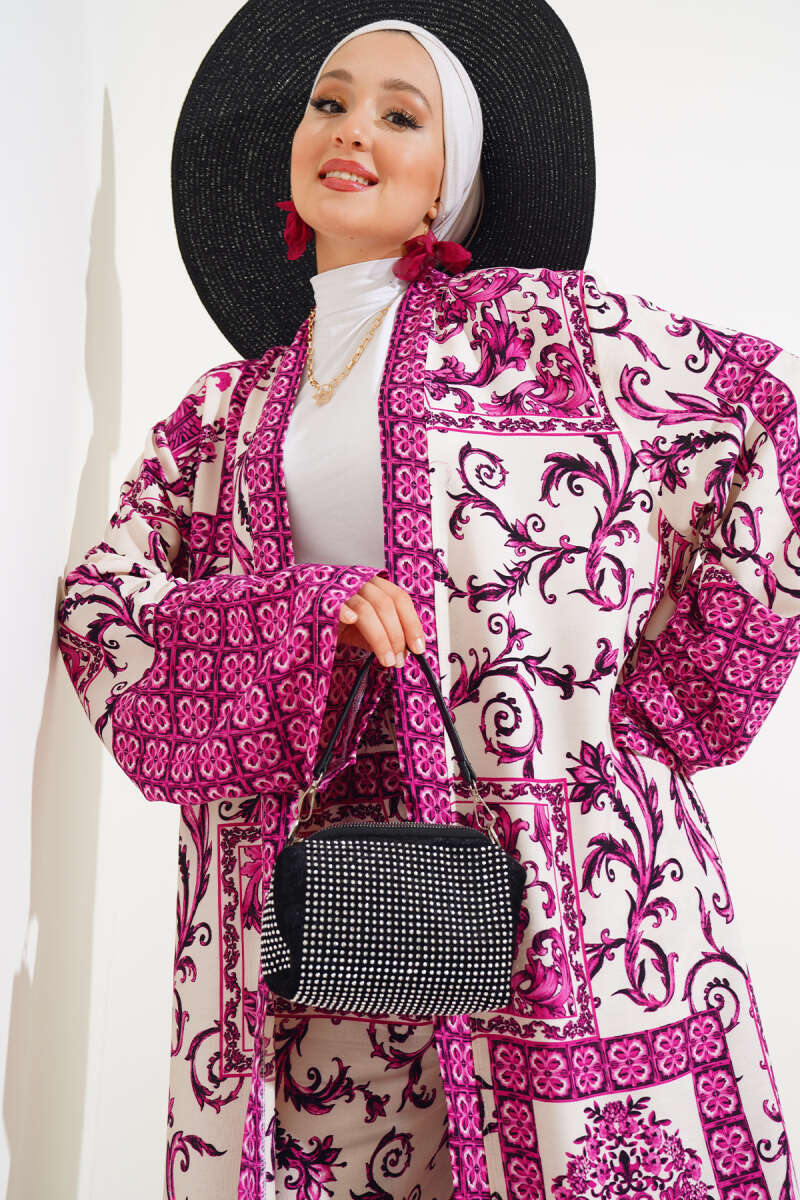 Salaş Kimono Takım Fuşya AY7454