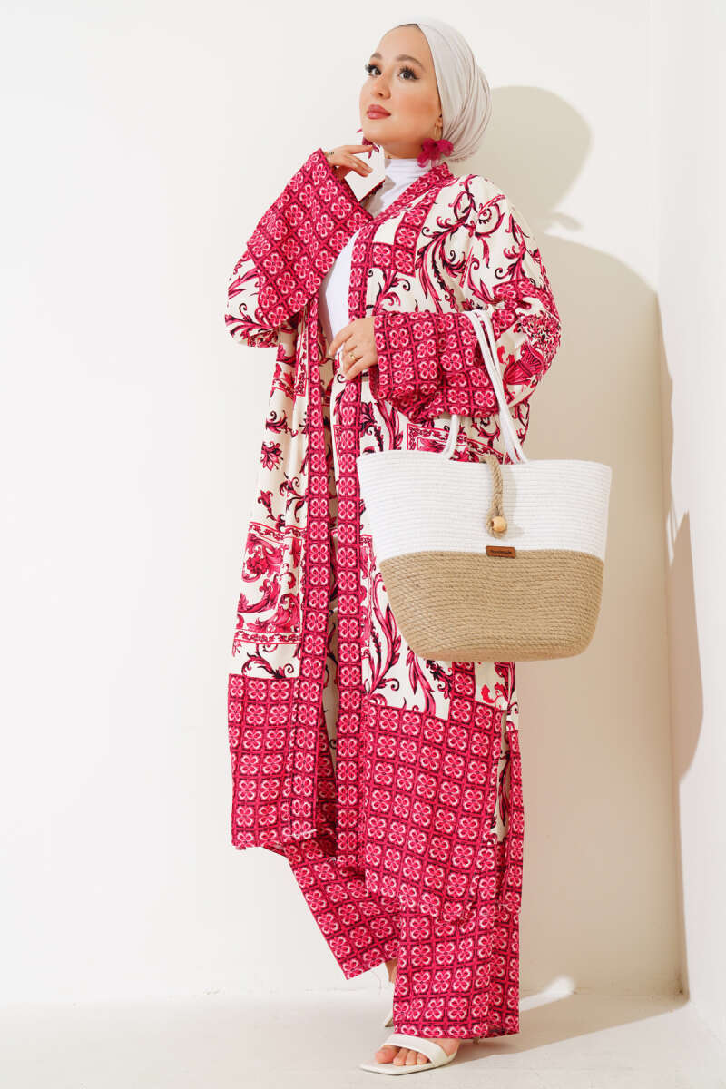 Salaş Kimono Takım Bordo AY7454