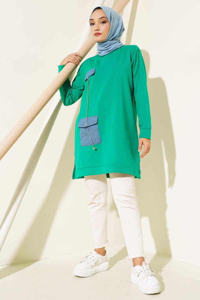 Zincir Sallantılı Tunik Benetton AY7250