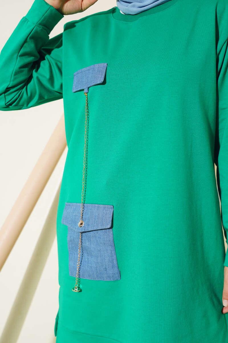Zincir Sallantılı Tunik Benetton AY7250