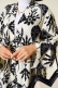 Etnik Desen Kimono İkili Takım Ekru AY7454