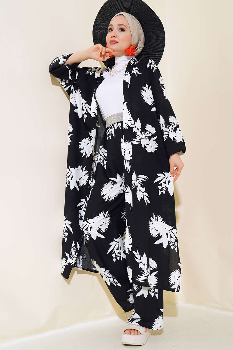Salaş Kimono Takım Siyah AY7454