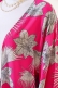 Desenli Salaş Kimono İkili Takım Fuşya AY7698