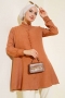Fırfır Detaylı Tunik Taba AY6352