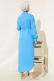 Kemerli Uzun Tunik İndigo AY7816