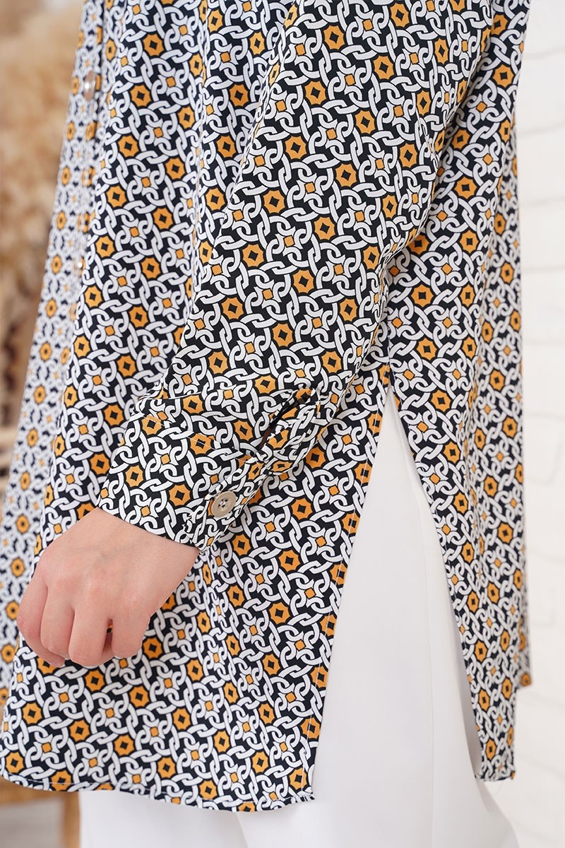Salaş Hardal Tunik AY10083