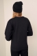 Brooklyn Baskılı Siyah Sweatshirt AY10117