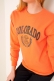Colorado Baskılı Oranj Sweatshirt AY10123