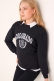Colorado Baskılı Siyah Sweatshirt AY10123