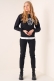 Colorado Baskılı Siyah Sweatshirt AY10123