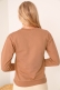 Colorado Baskılı Taba Sweatshirt AY10123