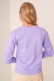 Mini Panda Baskılı Lila Sweatshirt AY10127