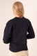 Mini Panda Baskılı Siyah Sweatshirt AY10127