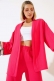 Krep Kimono İkili Takım Pembe AY13335