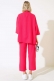 Krep Kimono İkili Takım Pembe AY13335