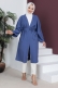 Beli Kuşaklı Kimono Tsd İndigo AY13260