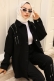 Taş Detaylı İkili Takım Siyah AY13395